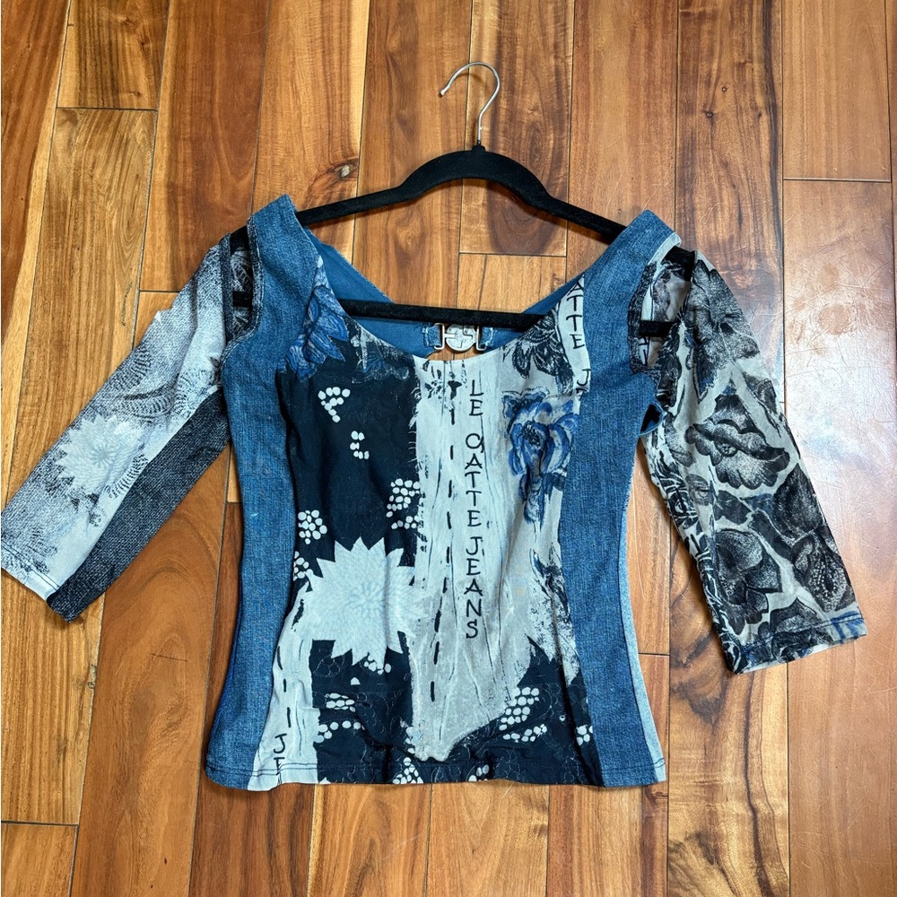 LE GATTE JEANS VINTAGE TOP